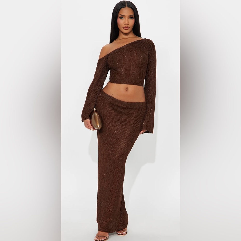 Sparkle Two piece cover up set